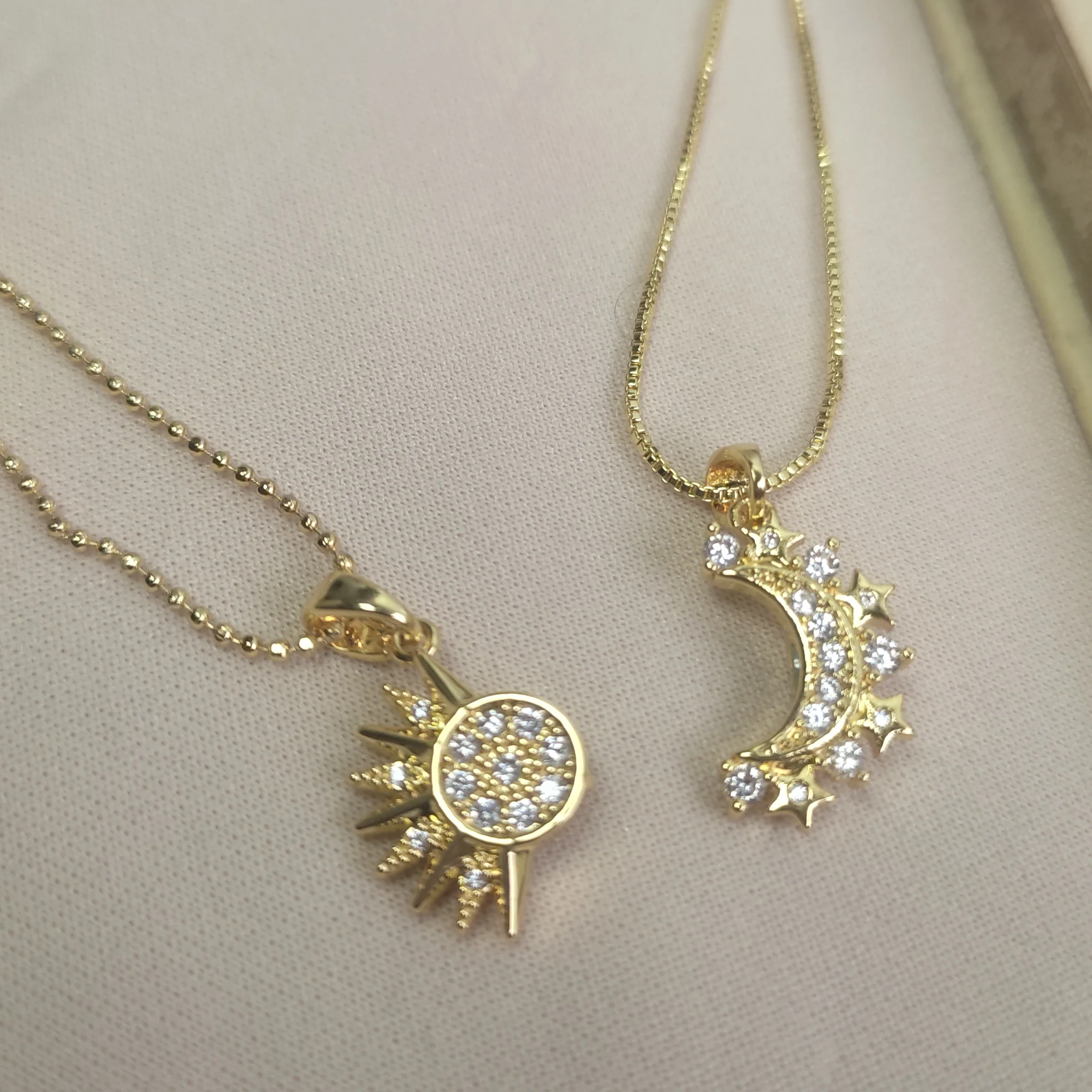 DÚO CADENAS SOL Y LUNA 2