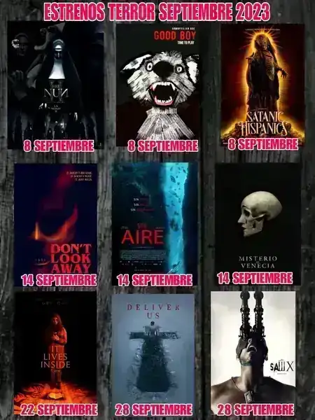 Estreno terror 2023 