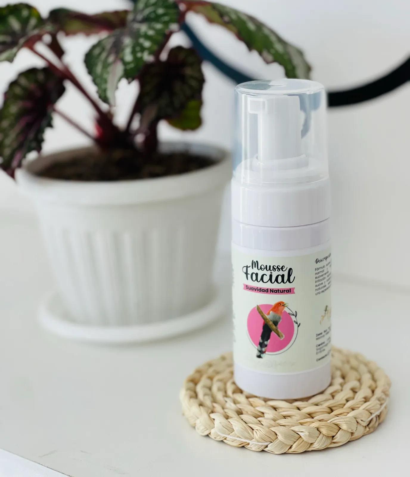 Mousse Facial Suavidad Natural (piel sensible)