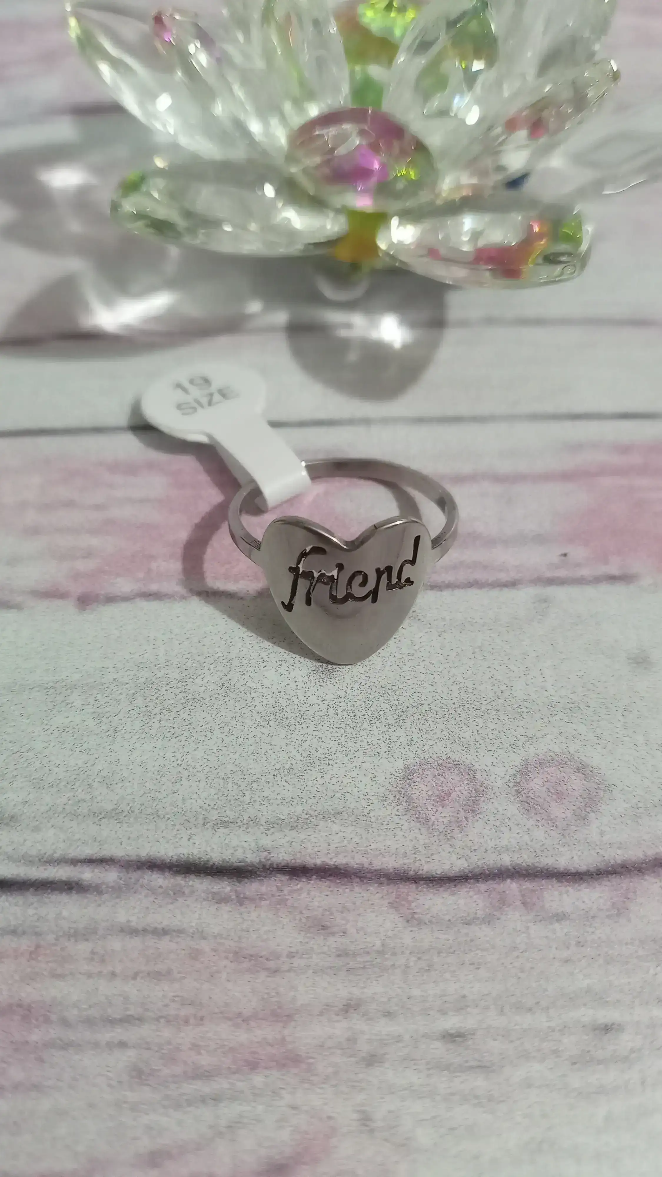 ANILLO FRIEND😍😍 TALLE 19