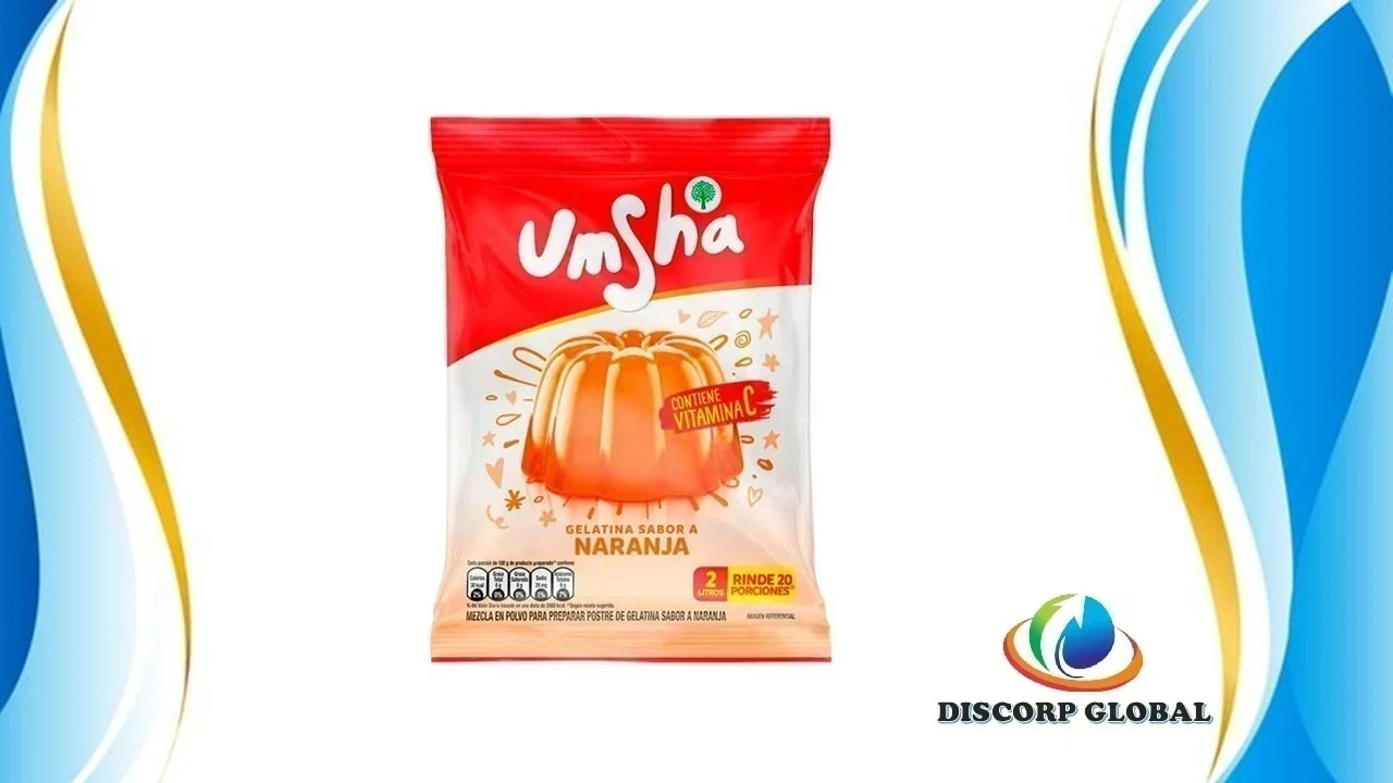 GELATINA UMSHA NARANJA 120 GR