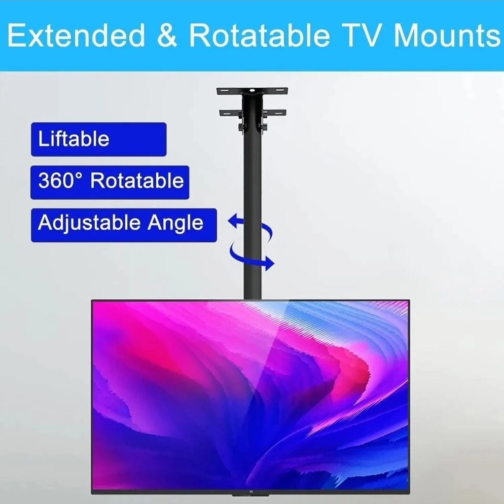 BRACKET DE TECHO MOVIBLE 26" - 60" 2