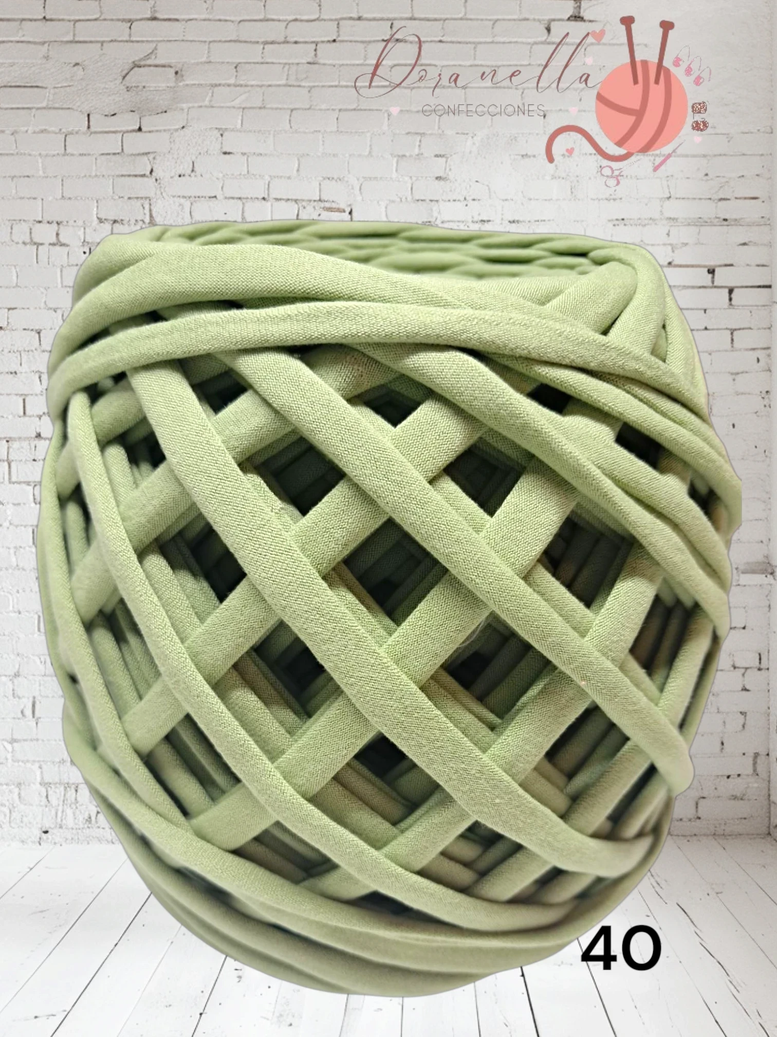 TRAPILLO 40 VERDE HOJA 350GR