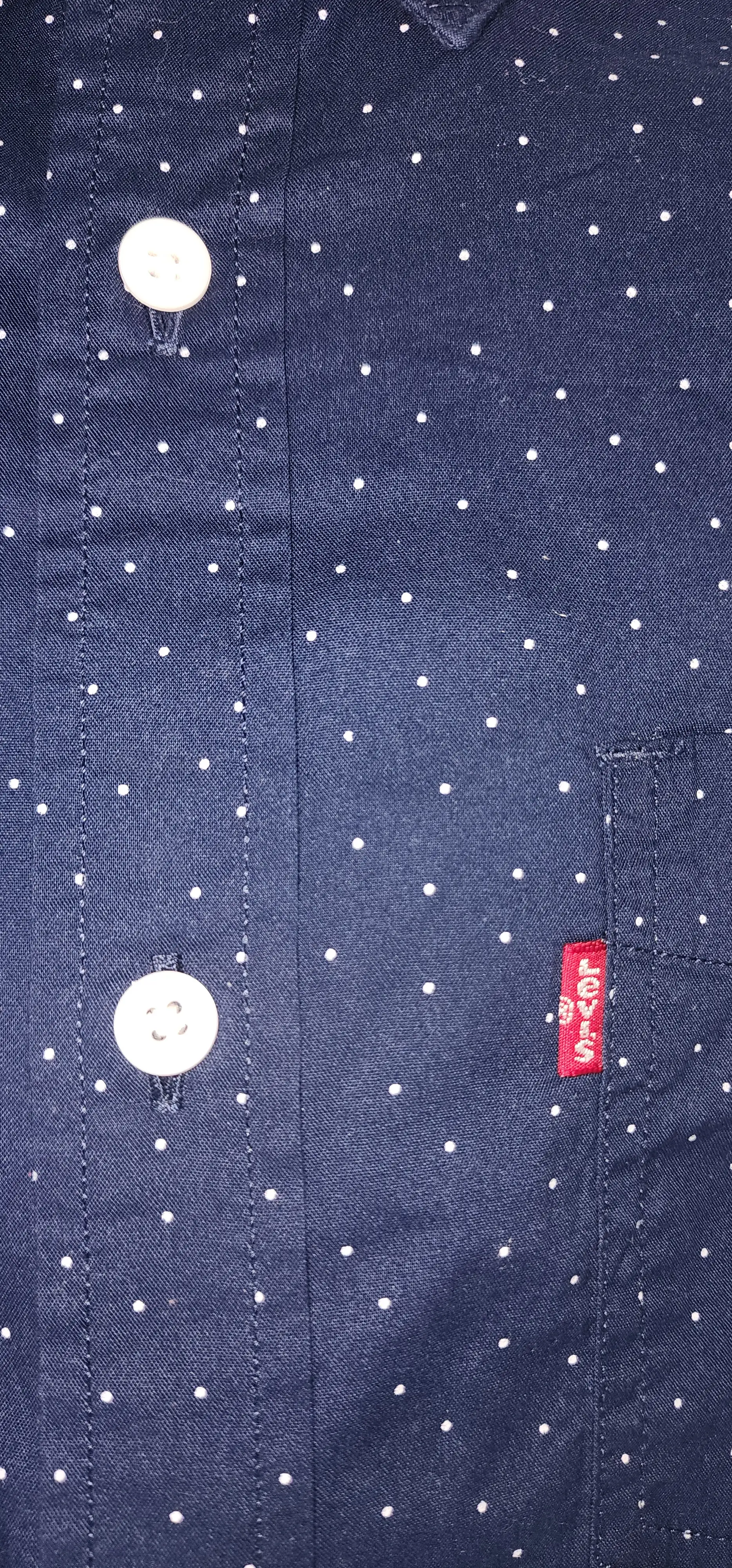 Camisa Levis azul m 2