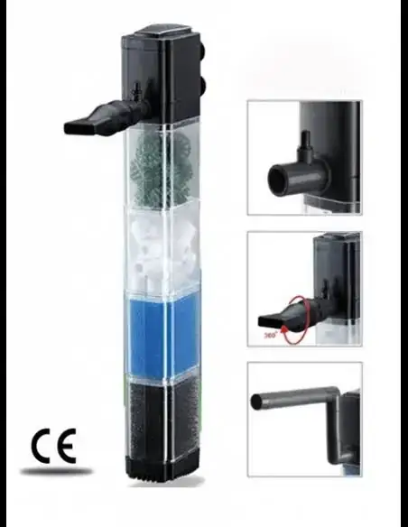 FILTRO SOBO DE 4 COMPARTIMIENTOS ( PARA ACUARIOS DE 120 A 250 LITROS ) 2
