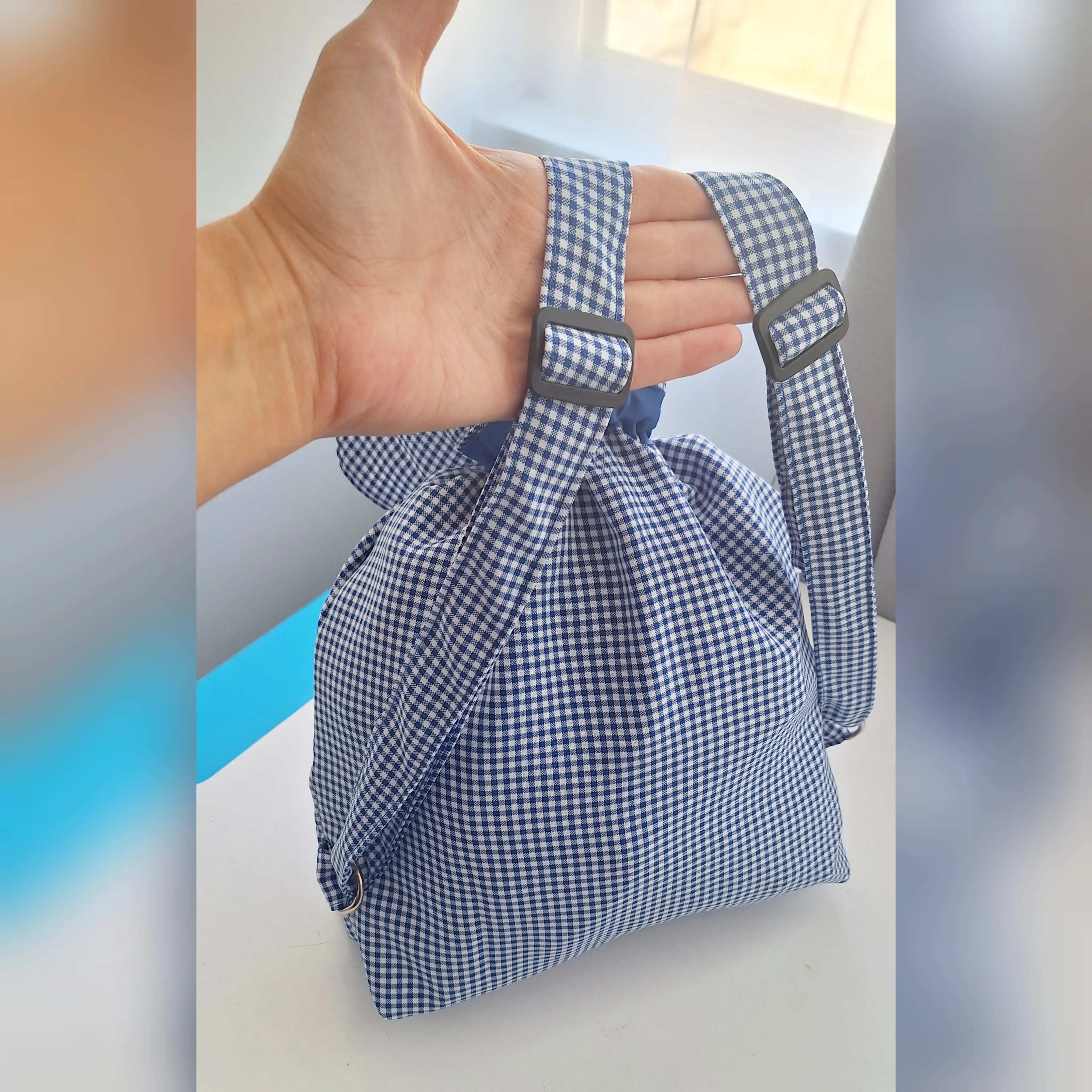 Mochila cuadrille con nombre 2