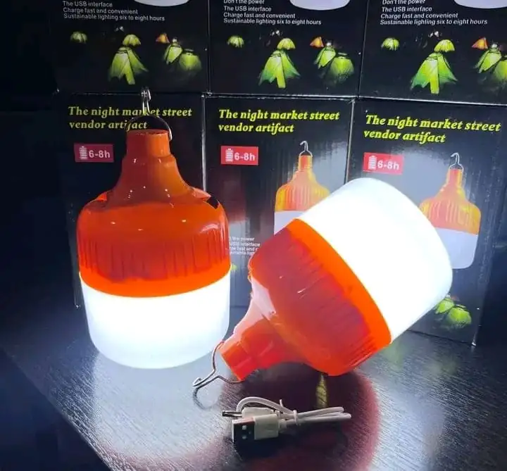 Bombillo o foco recargable led  3