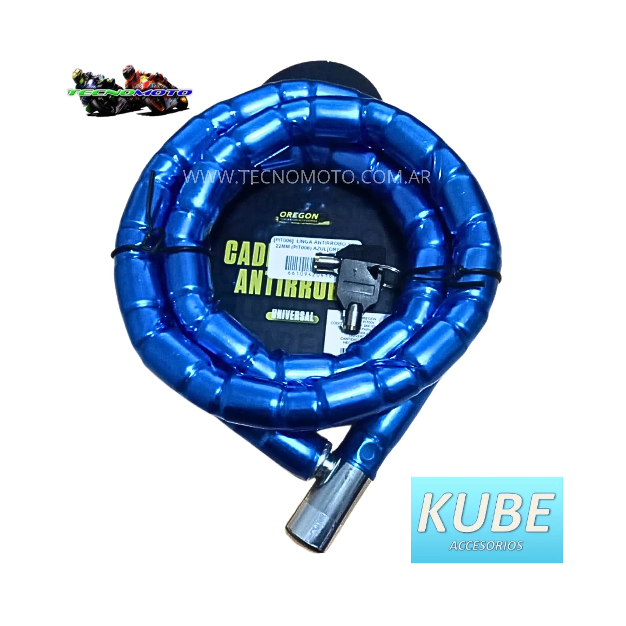 LINGA ANTIRROBO 1.50 22MM (PIT006) AZUL -50159