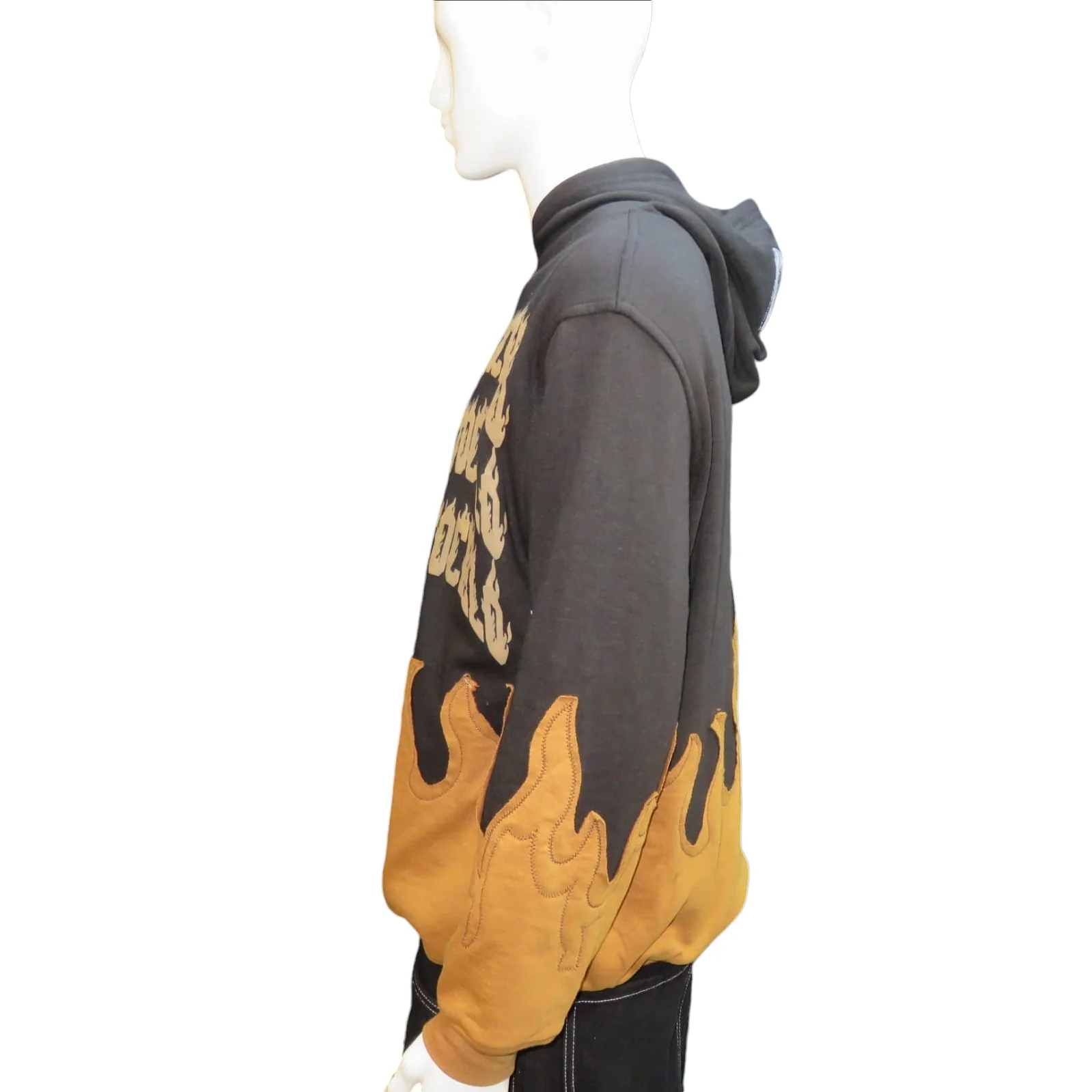 Sudadera de flama naranja 2