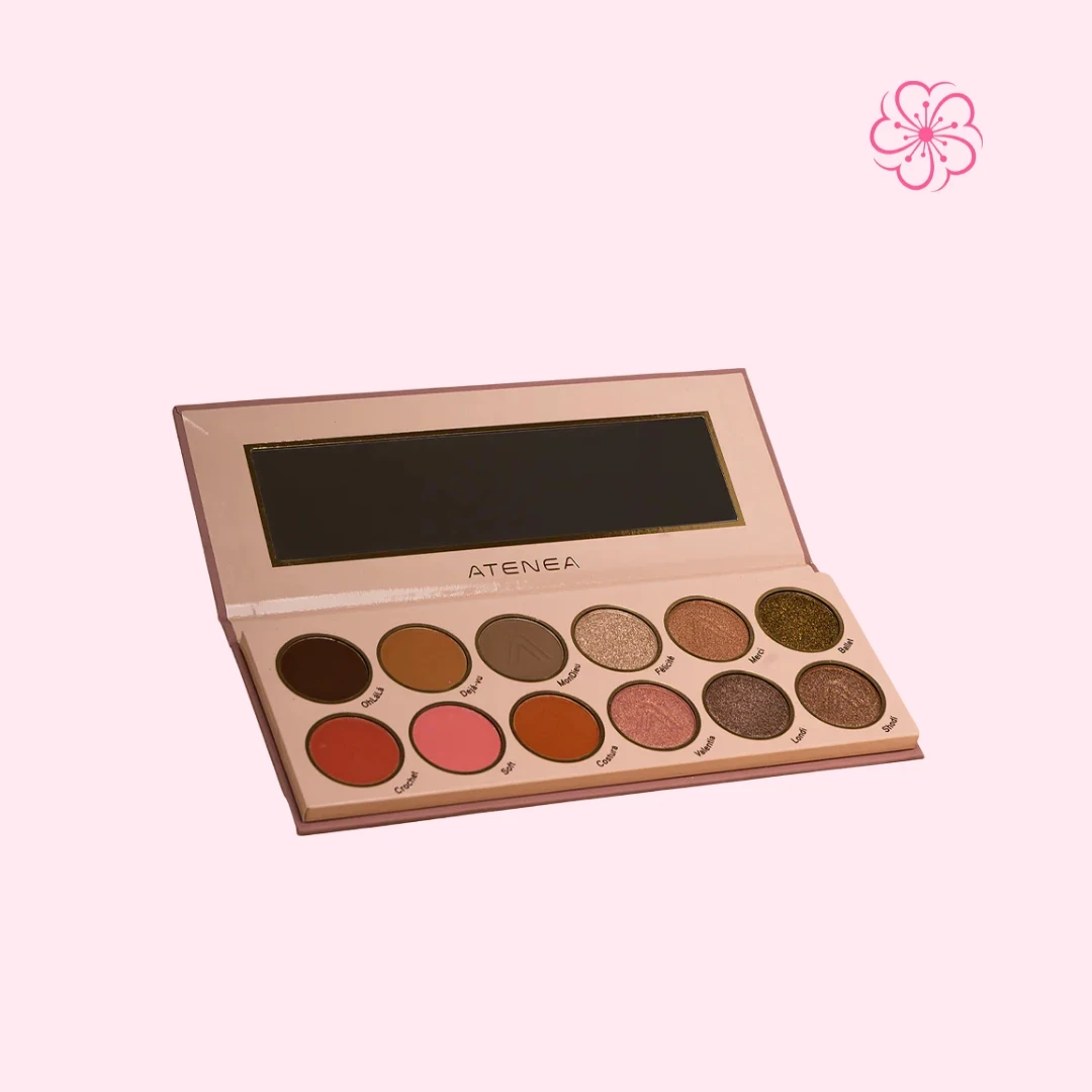 Paleta de Sombras Sublima Rose  3