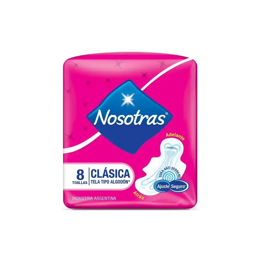 Sin stock Nosotras Toalla Clasica x 8 unid