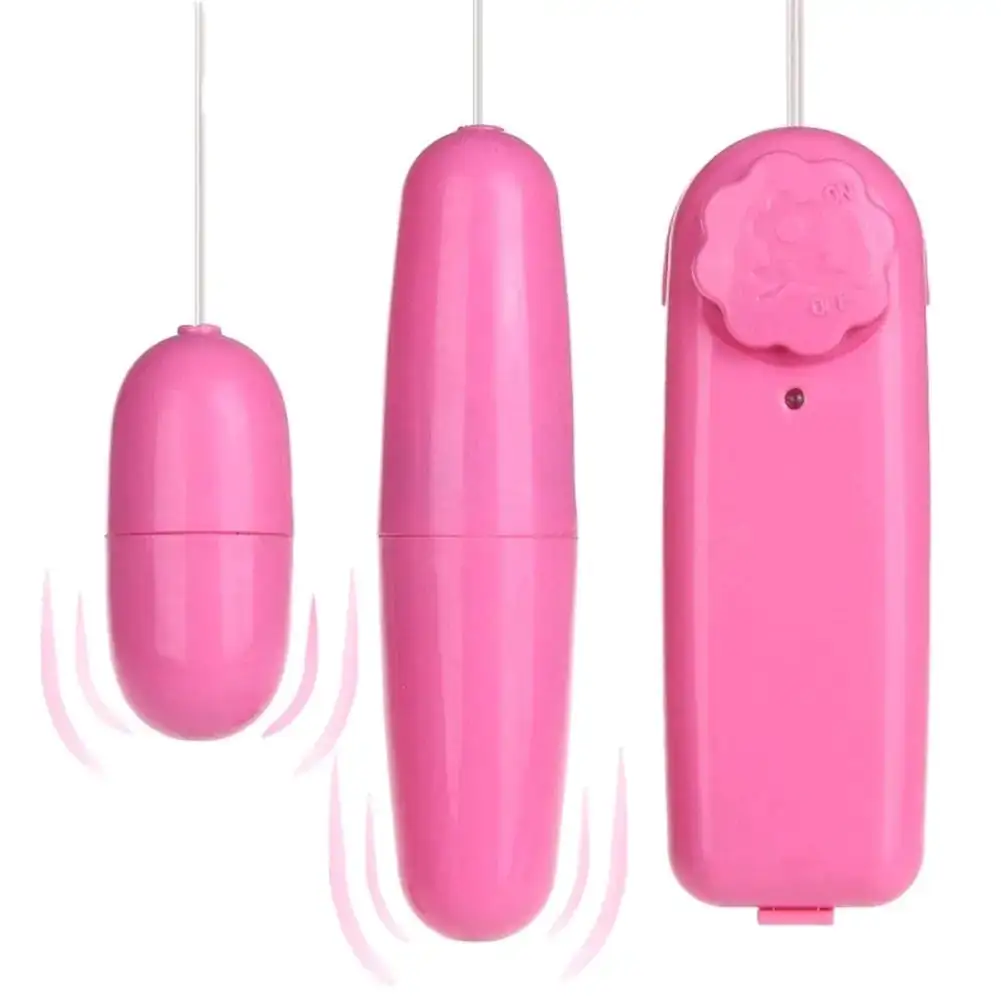 Balas vibrador de huevo doble