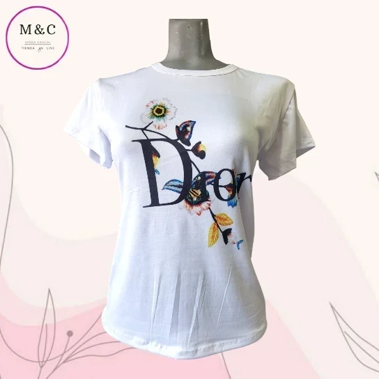 Blusa basica estampada T-G 2