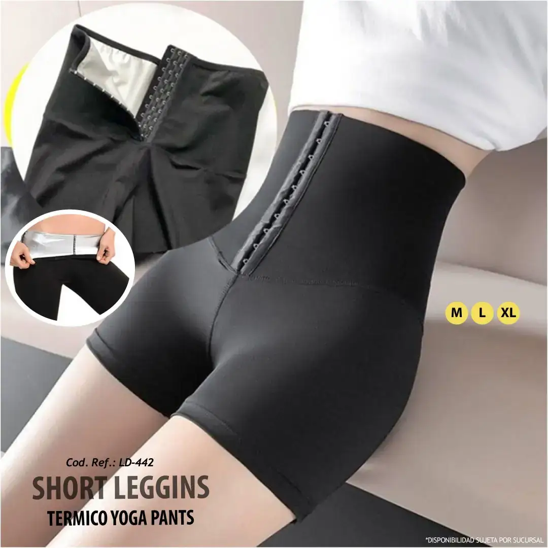 Short Leggins Térmico Yoga Pants