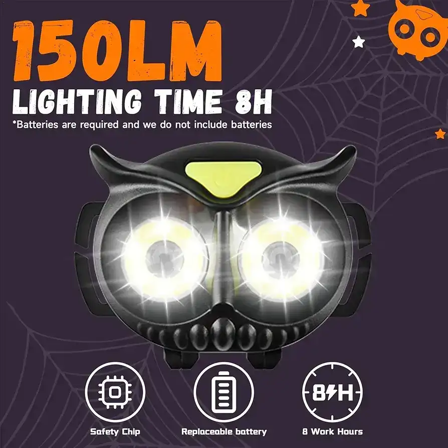 LINTERNA BUHO CON SENSOR DE MOVIMIENTO  3