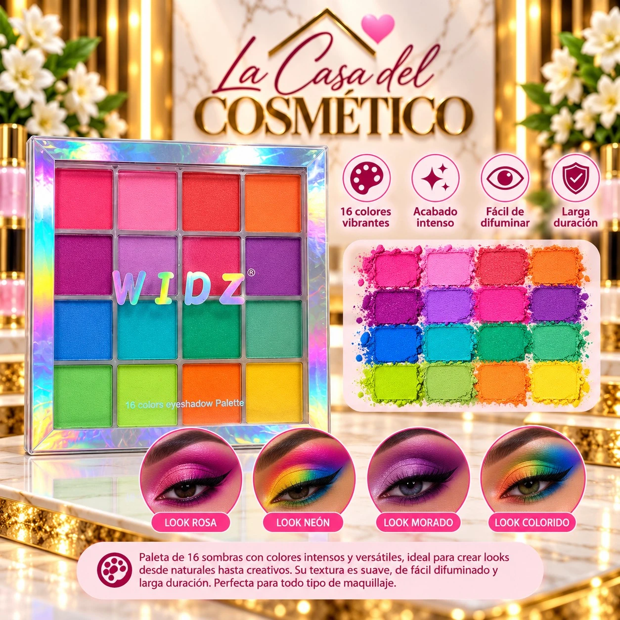 lumera sombra explosion arcoiris widz – 16 tonos vibrantes