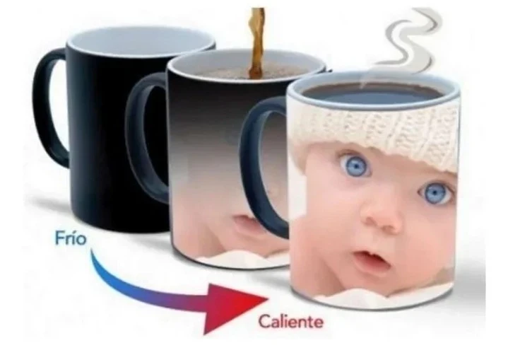 Taza mágica personalizadas con fotos 