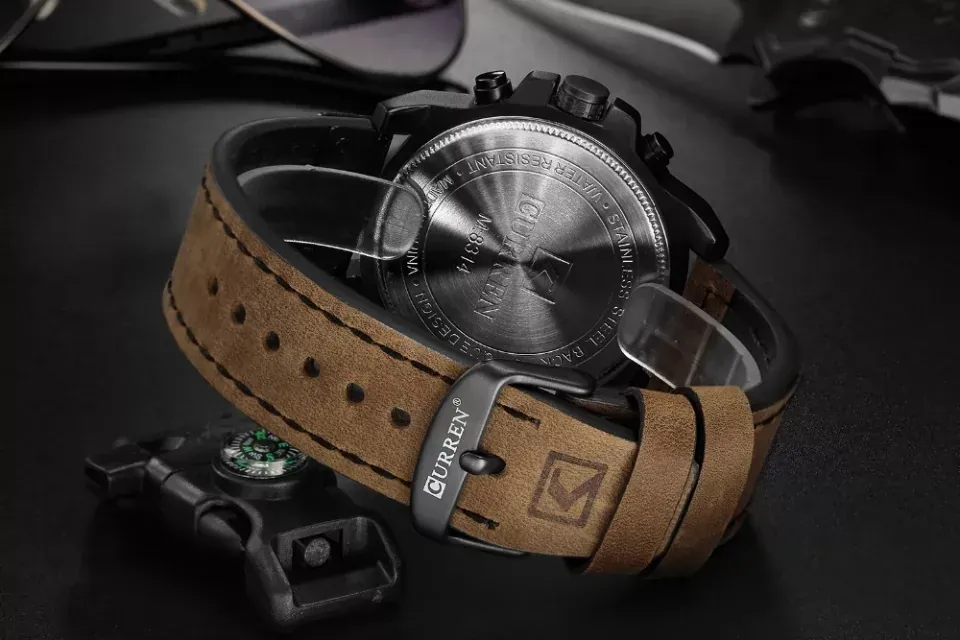 Reloj Analogo CURREN Cuero 3