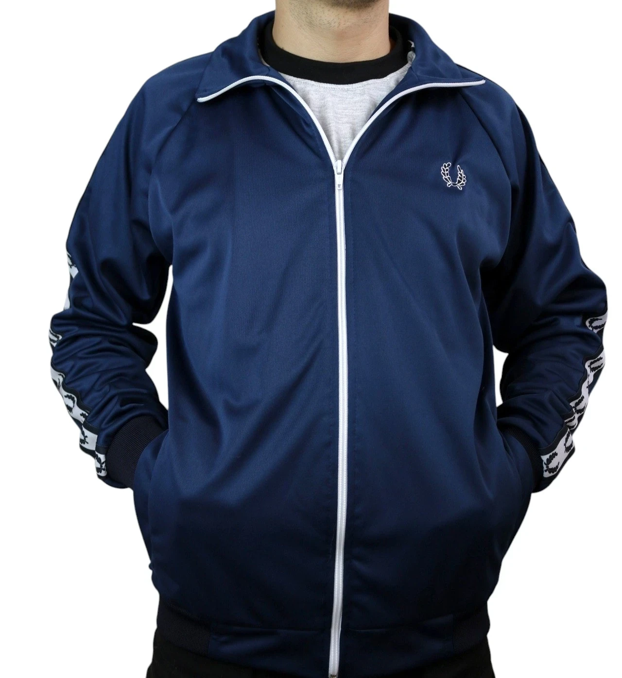 Chaqueta deportiva azul oscuro  2