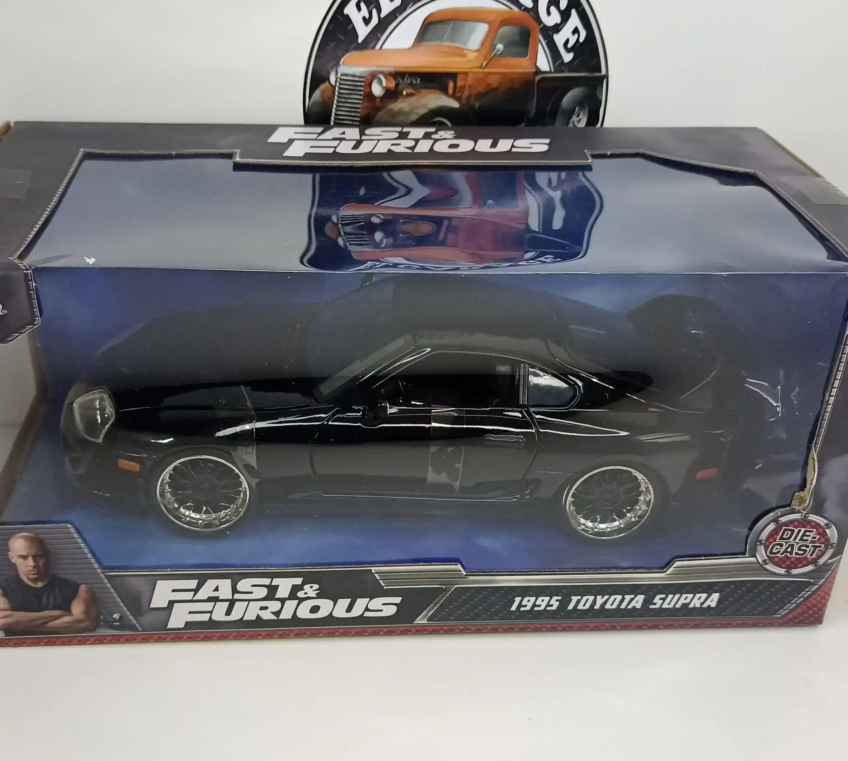 Toyota Supra 1995 negro rápido y furioso 2