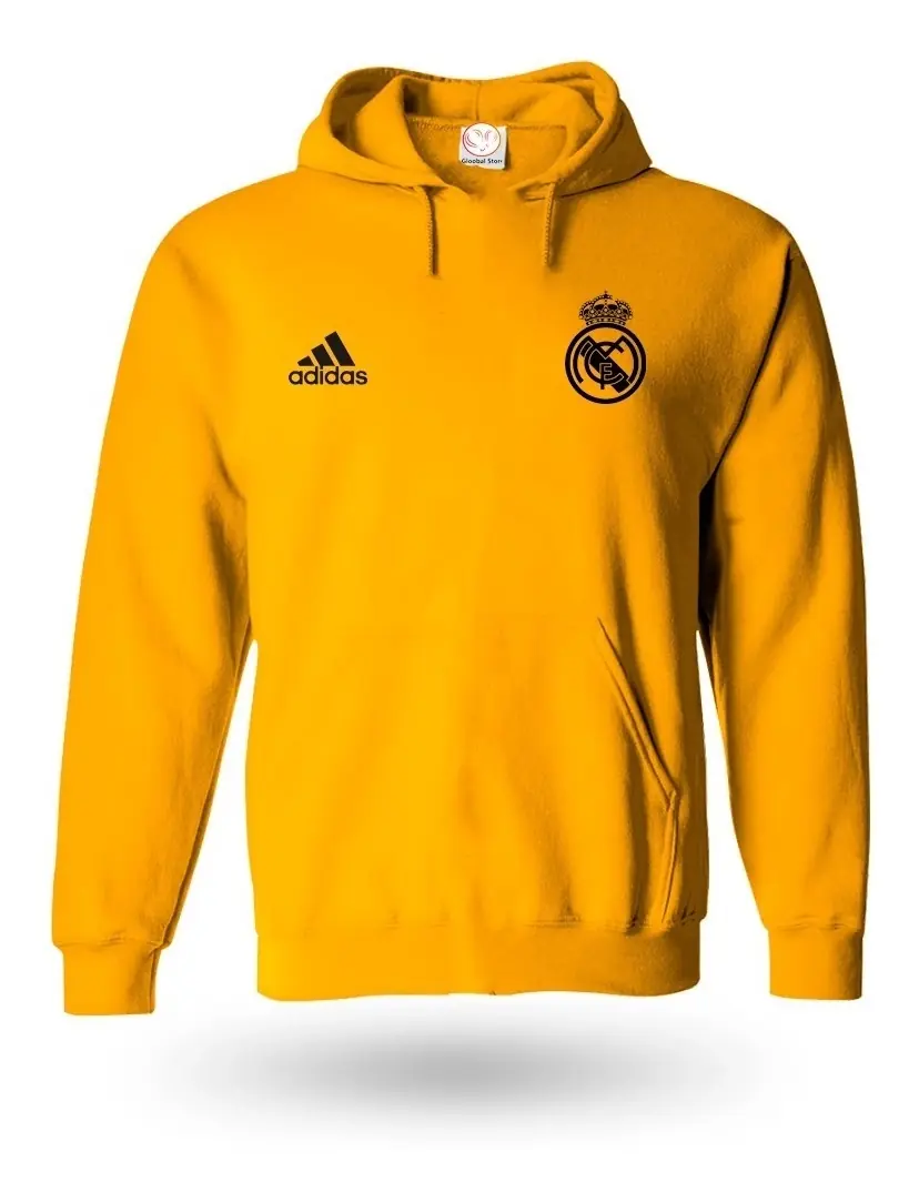 POLERA CON CAPUCHA DE REAL MADRID