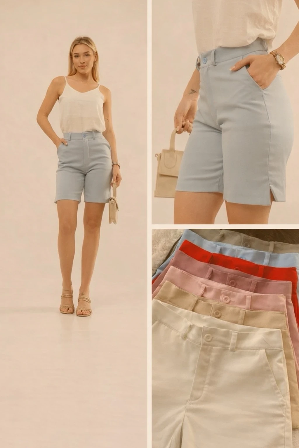 BERMUDAS DE MUJER VESTIR