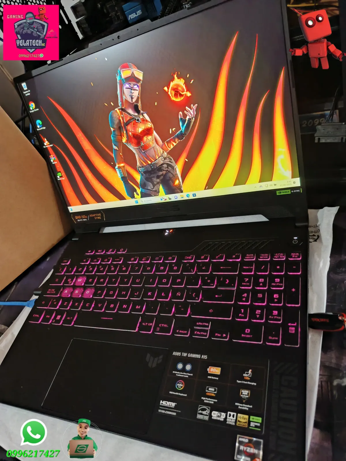 Asus TUF Gaming AMD Ryzen 7-7435HS 2