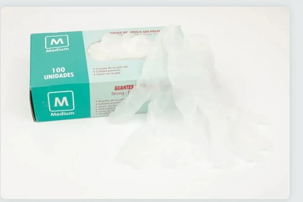 body safe guantes vinilo