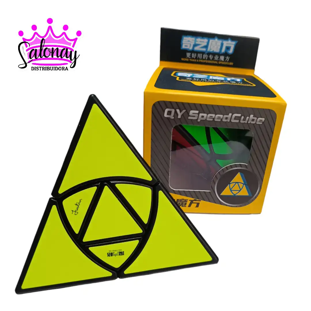 Pyraminx Duomo QiYi Base Negra  2
