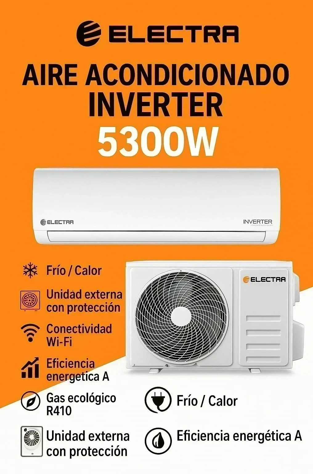 A.AC. ELECTRA 5300w INVERTER