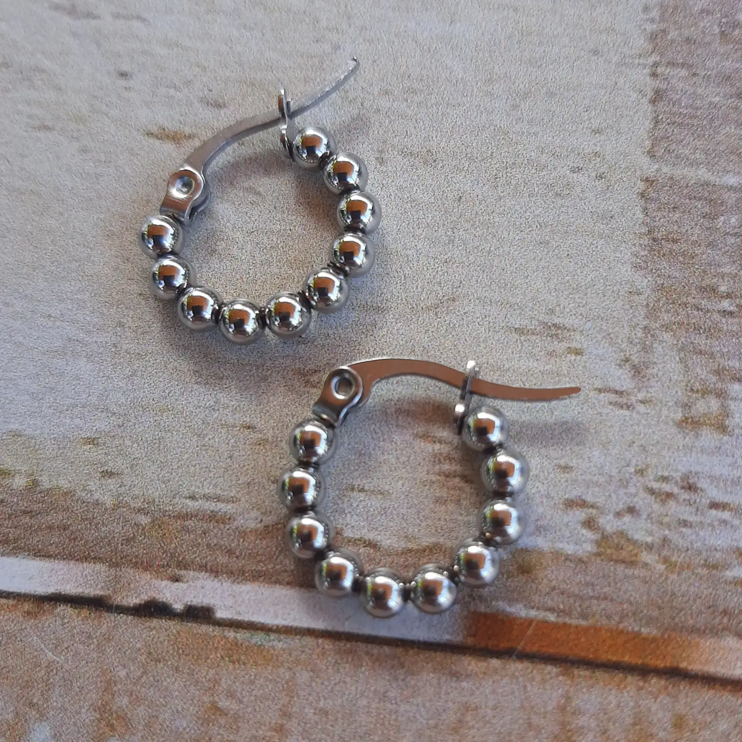 Aros de acero 2 cm diámetro 