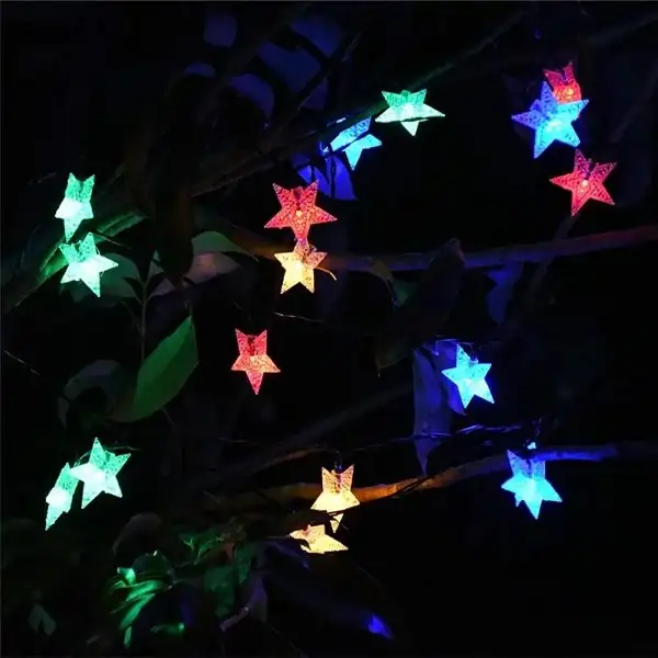 Luces led tipo estrella
