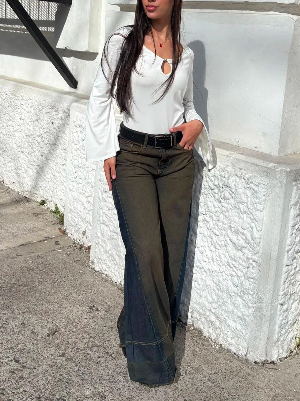 JEANS WIDE LEG DEBBIE 