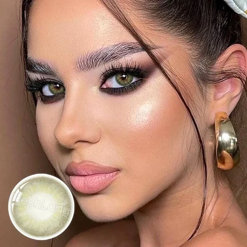 Lentes de contacto - Referencia: DNA TAYLOR / GREEN GRAY  2