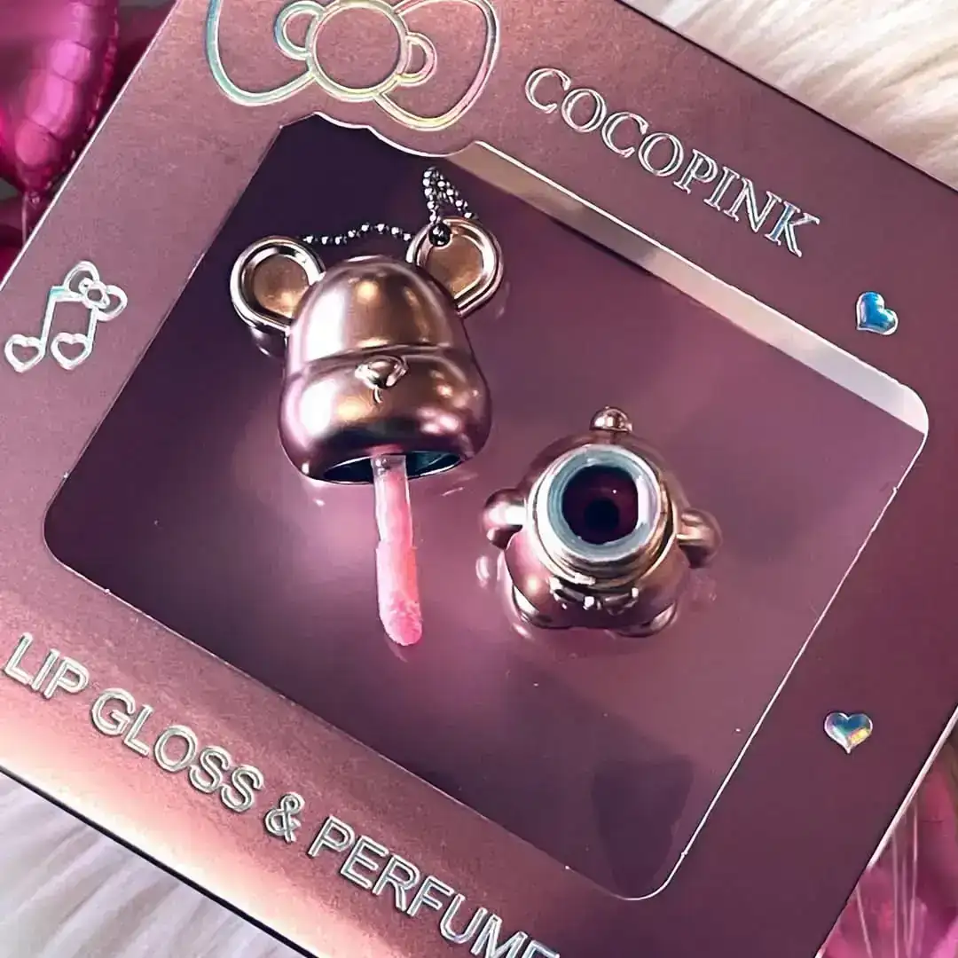 Set de perfume y gloss  4