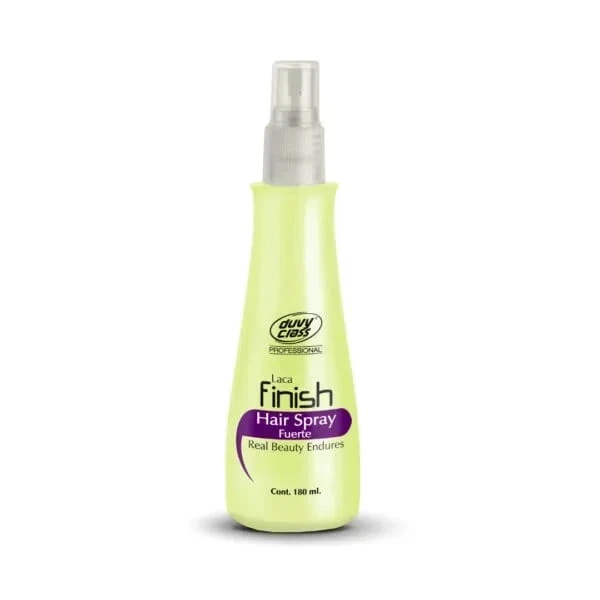 duvy class laca en spray x180ml amarilla fijacion fuerte