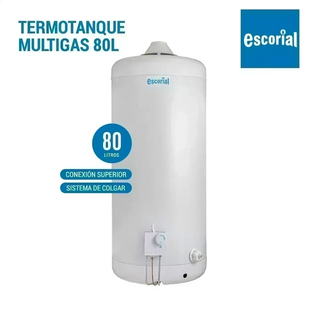 TERMO ESCORIAL 80L MULTIGAS