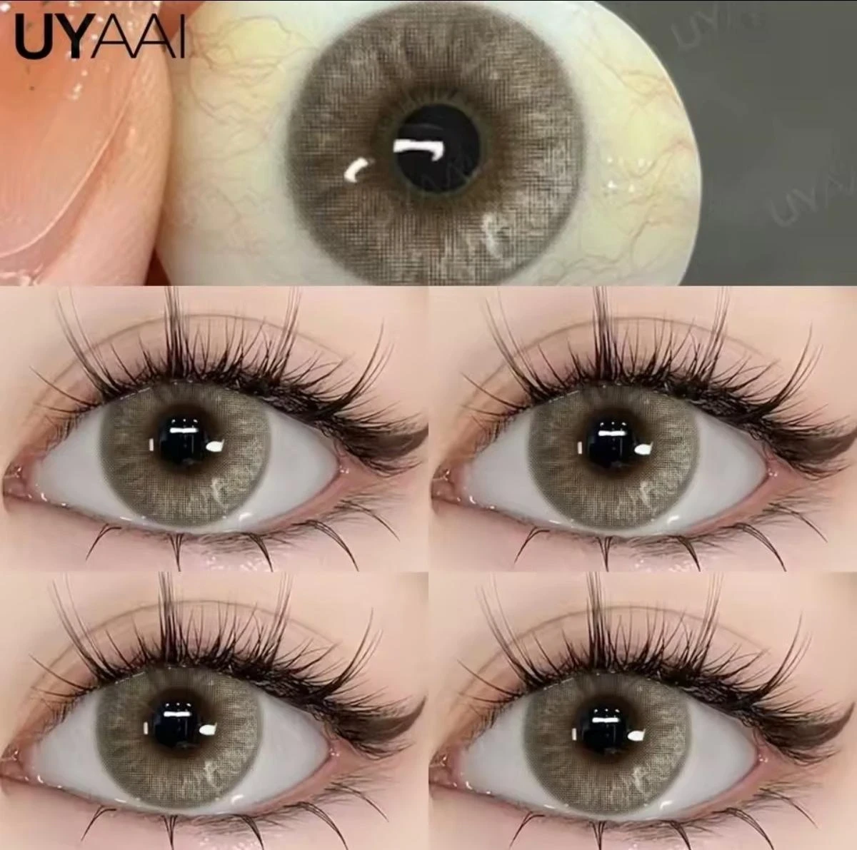 Lentes de contacto - Referencia: PEACHY GRAY  2