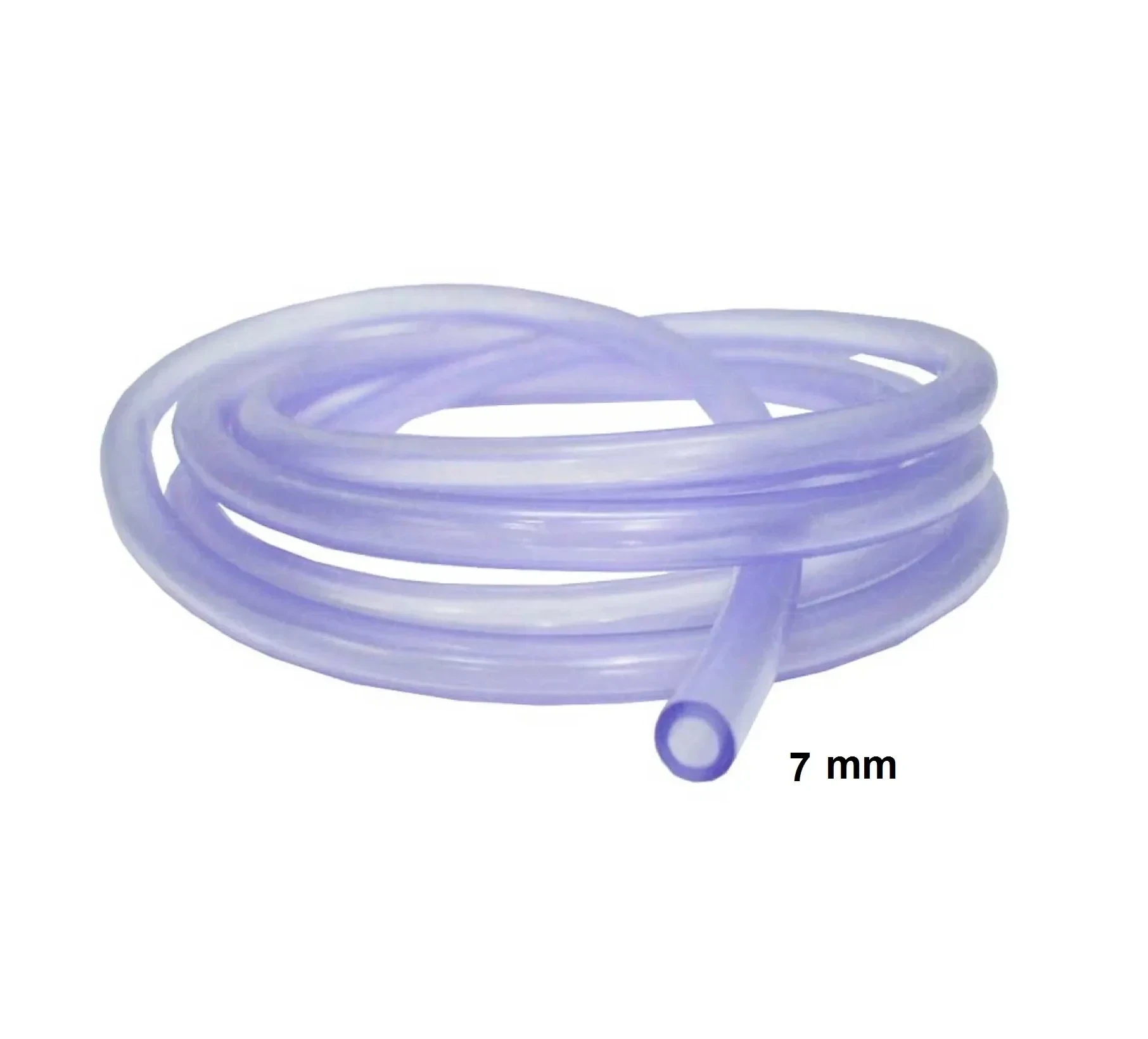 Manguera Combustible 7mm transparente