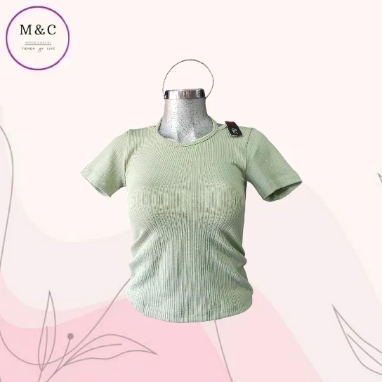 Blusa unitalla licra manga corta 2
