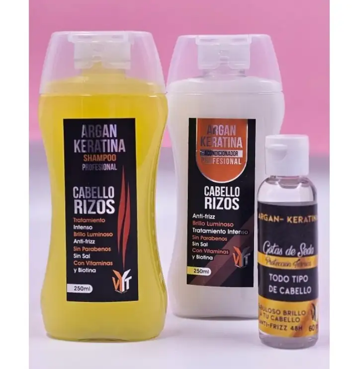 Kit de Cabello. (liso - risos - todo cabello) Shampoo - Acondicionador