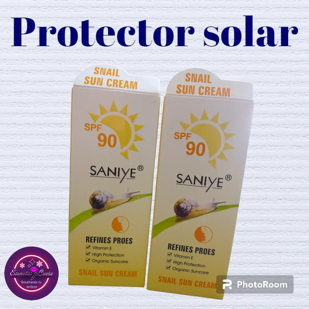 Protector solar Saniye con Color 2