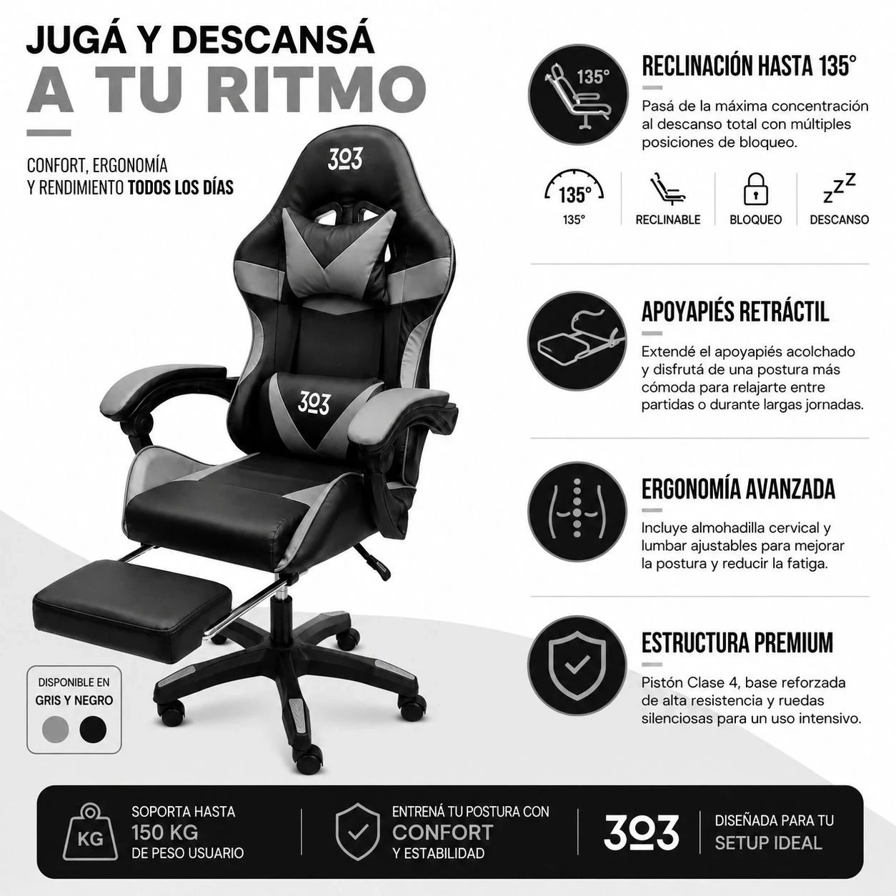 SILLA GAMER SG NR 01 2