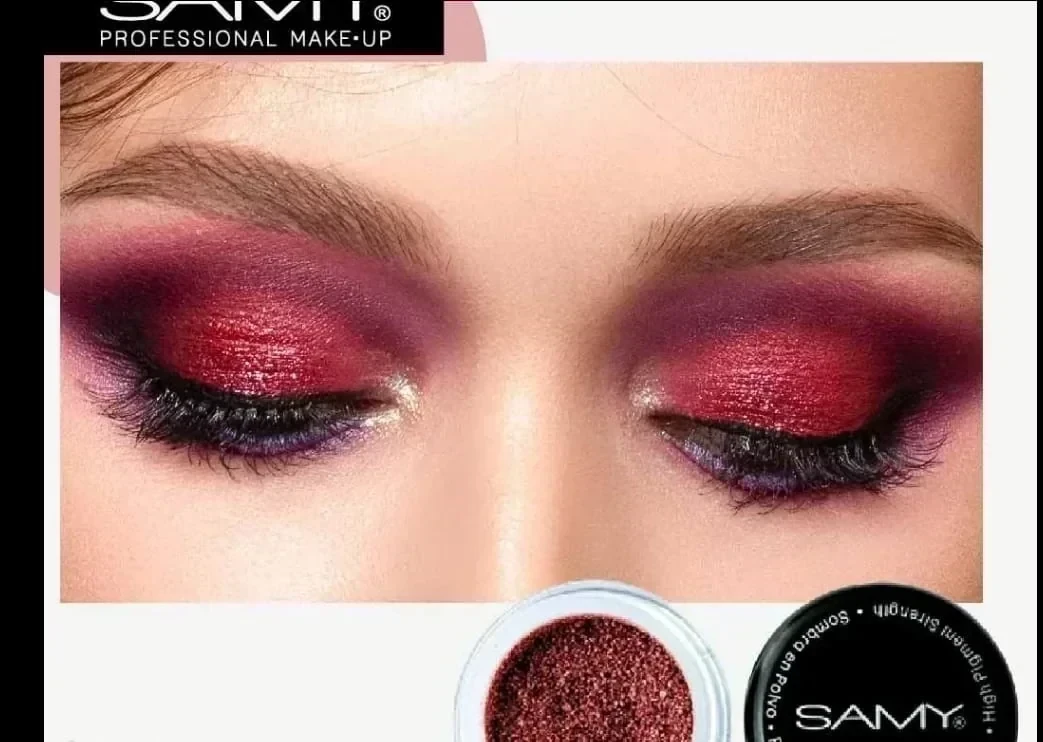 samy pigmento rojo fuego