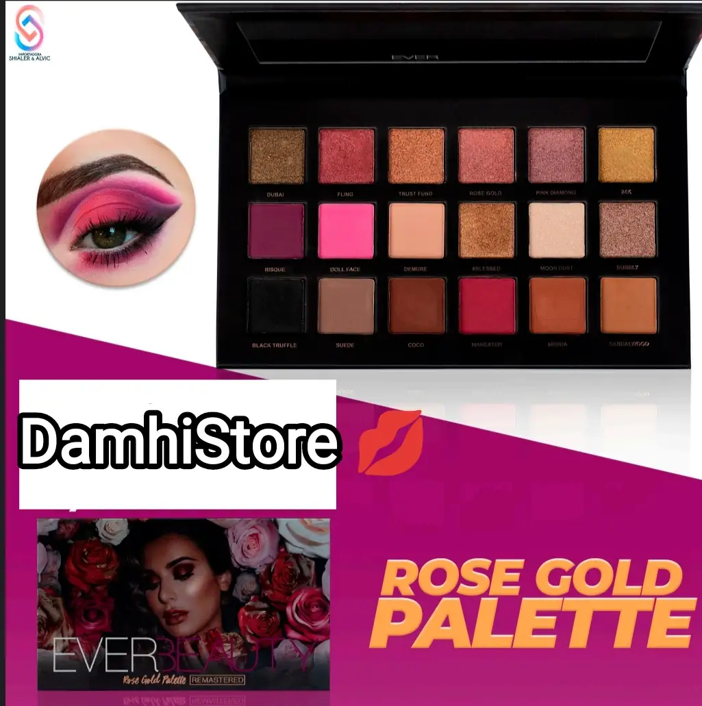 ✨Paleta Rose Gold