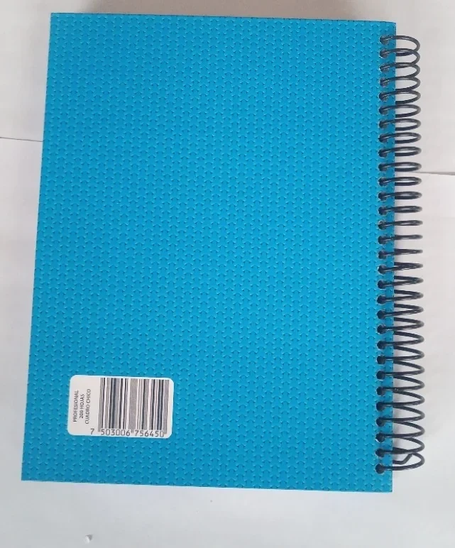 Cuaderno profesional blanco monkie 200 h 2