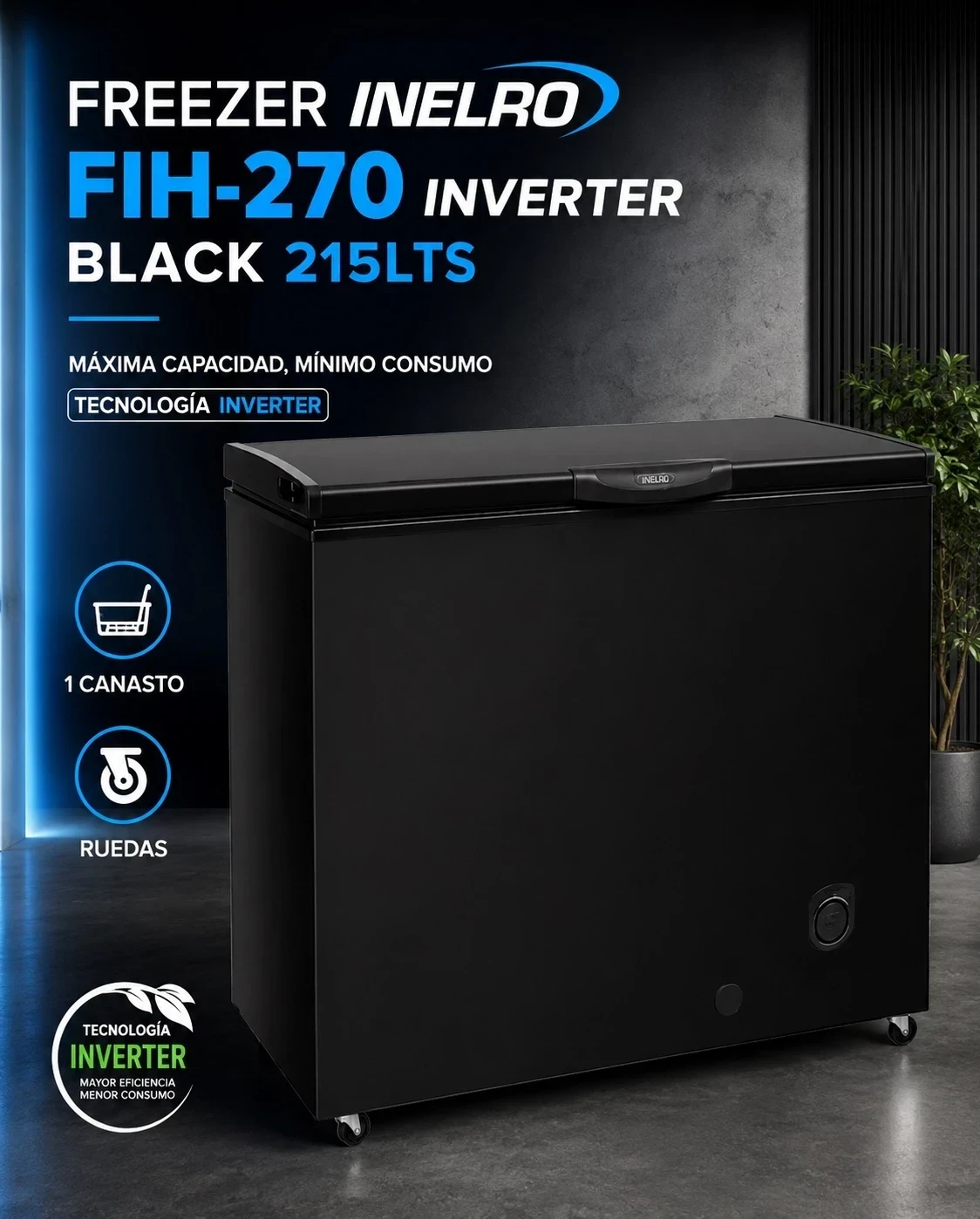 FIH – 270 A++ BLACK INVERTER