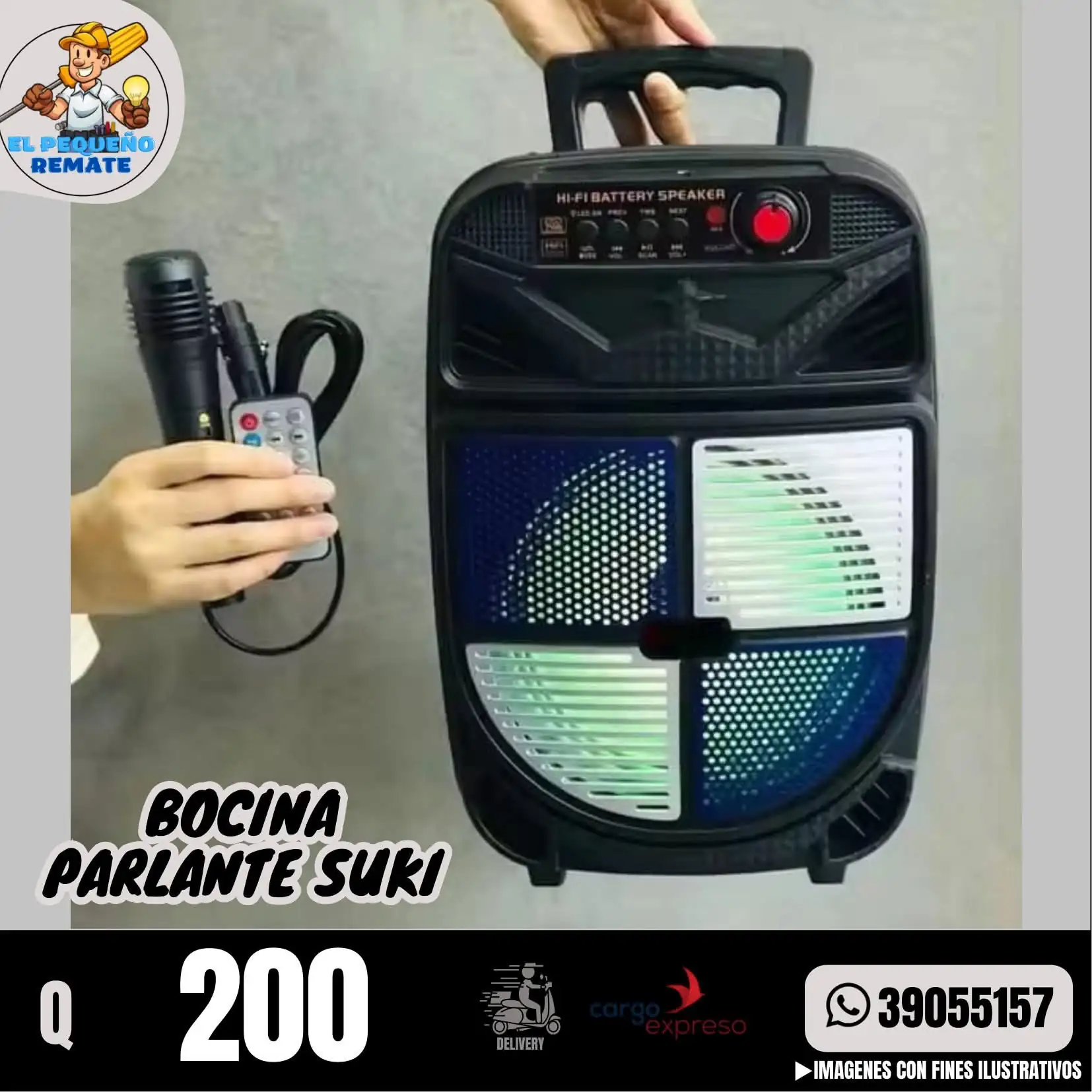 BOCINA PARLANTE SUKI