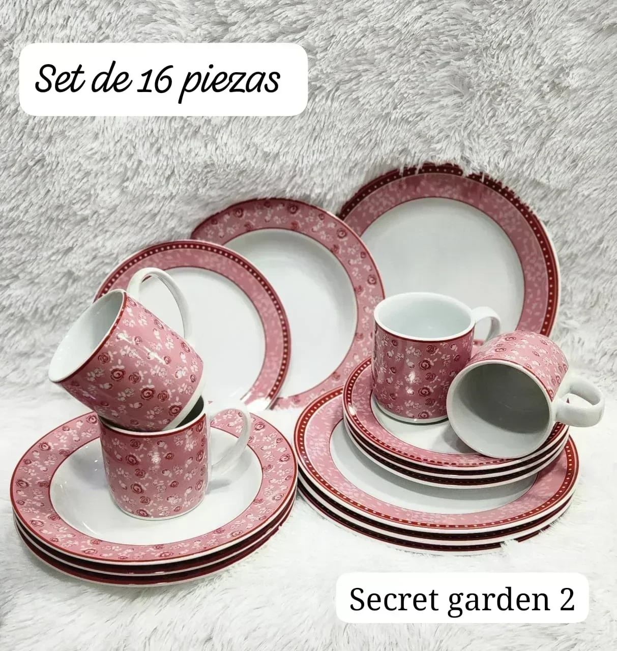 SET DE VAJILLAS 16 PIEZAS