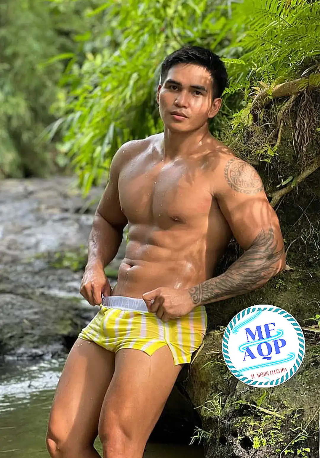 BAÑADOR A RAYAS